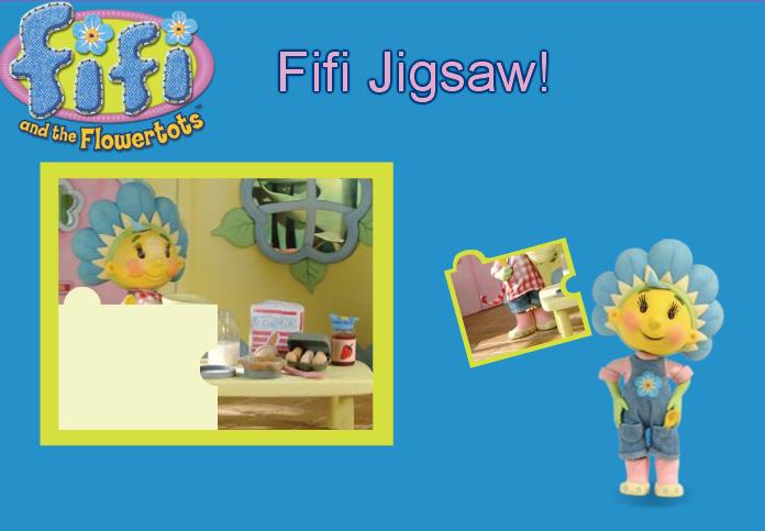 Igra Fifi i cvjetno društvo Puzzle Igrica