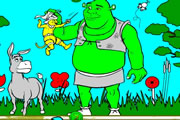 Shrek Bojenje Igra Za Djecu Djevojčice