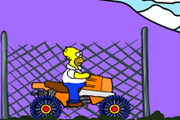 Homer Simpson Vozi Motor