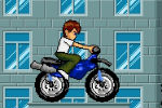 Ben 10 Supermotor Igra Vožnje Motora
